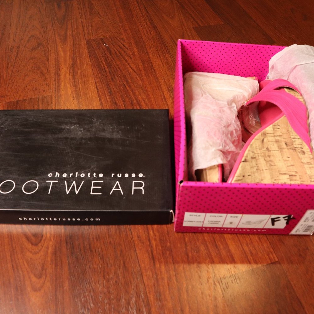 Pink Sandals, Size 9